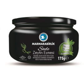Marmara Birlik Black Olive Paste - Plain 175Gr Glass