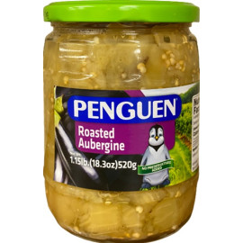 Penguen Roasted Aubergine (Eggplant) 520g Glass