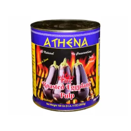 Athena Roasted Eggplant Pulp 3000Gr Can