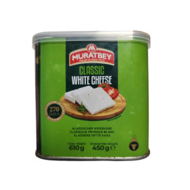 Muratbey Klasik Beyaz Peynir/Classic White Cheese 450Gr  Can