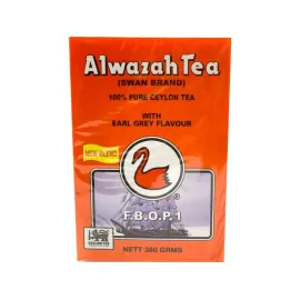 Alwazah Pure Ceylon Tea W/Earl Grey Flavour 360g