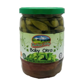Balkan Valley Baby Okra 530g