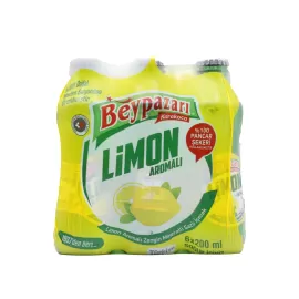 Beypazari Mineral Water Lemon Flavor 200Ml Glass x 6Pcs