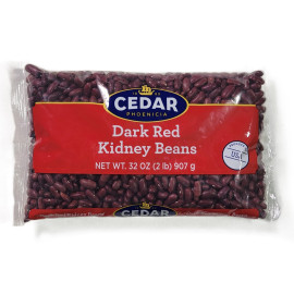 Cedar Dark Red Kidney Beans 907g
