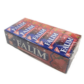 Dandy Falim Strawberry Gum 100Pcs