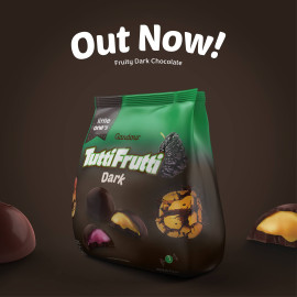Gandour Tutti Frutti Dark Chocolate 152Gr