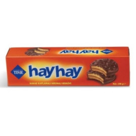 Hayhay Cocoa Coated Biscuit 100Gr