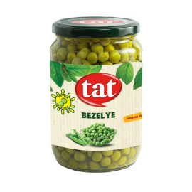 Tat Green Peas / Bezelye 680Gr Glass
