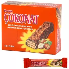 Ulker Choconat Wafers 33Gr 24 pcs Box