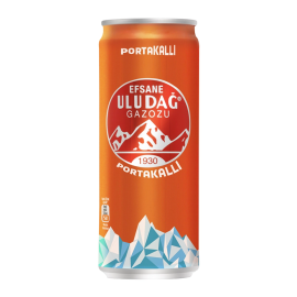 Uludag Gazoz Orange 330Ml Can
