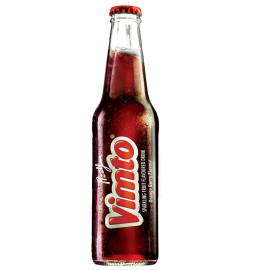 Vimto Fizzy Sparkling Fruit Drink 330Ml Glass