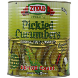 Ziyad Pickled Cucumbers 80-100 Pcs 1800Gr Tin