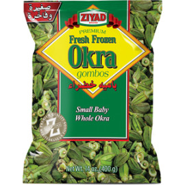 Ziyad Fresh Frozen Okra 396g