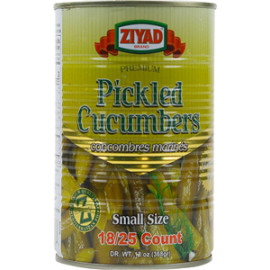Ziyad Pickled Cucumbers 18-25 Pcs 368gr Tin