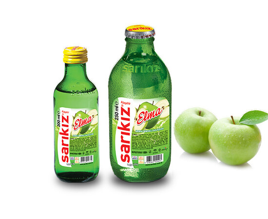 Sarikiz Mineral Water W Apple (Elma) 250Ml Glass Sarikiz Mineral Water W Apple (Elma) 250Ml Glass