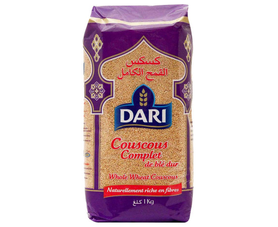 Dari Couscous Whole Wheat 1Kg Dari Couscous Whole Wheat 1Kg
