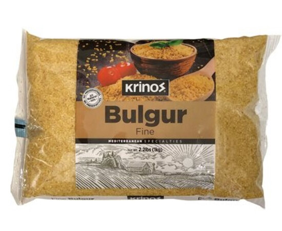 Krinos Bulgur #1 (Fine) 1 kg Krinos Bulgur #1 (Fine) 1 kg