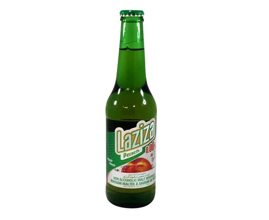 Laziza Beer Peach 11.1 Fl Oz