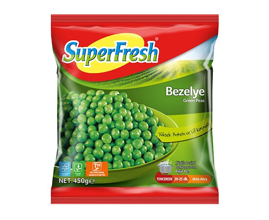 Superfresh Green Peas 450Gr