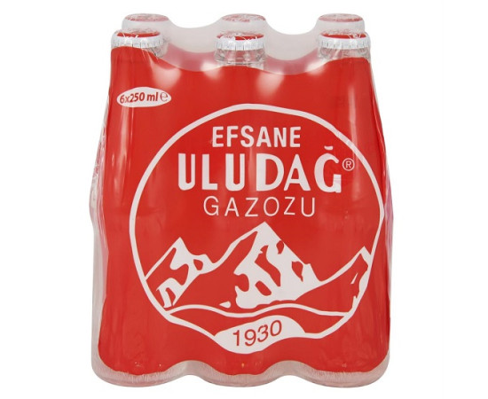 Uludag Gazoz 250Ml Glass (6 pack) Uludag Gazoz 250Ml Glass (6 pack)