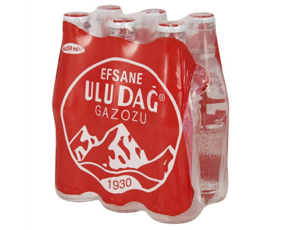 Uludag Gazoz 250Ml Glass (6 pack) Uludag Gazoz 250Ml Glass (6 pack)