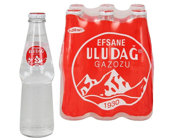 Uludag Gazoz 250Ml Glass (6 pack) Uludag Gazoz 250Ml Glass (6 pack)
