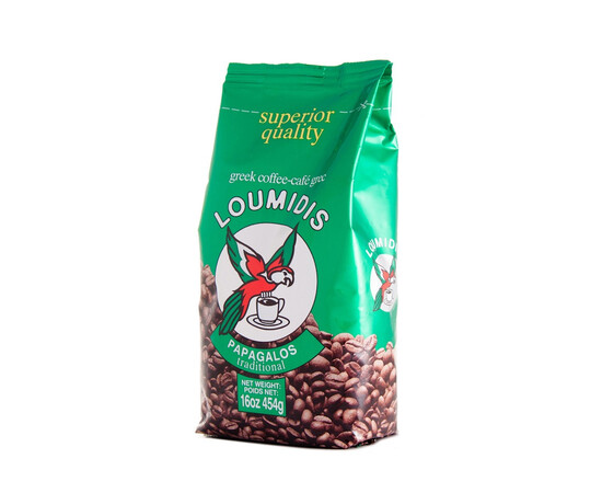 Papagalos LOUMIDIS Greek Coffee 1Lb Papagalos LOUMIDIS Greek Coffee 1Lb