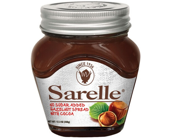 Sarelle Sugar Free Hazelnut Spread W Cocoa 350g