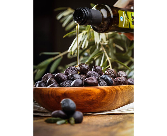 Marmara Birlik Gemlik Black Olives Basket Series 3XS (381-410) 400Gr Plastic