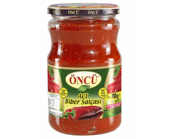 Oncu Red Peper Paste Hot - 700Gr