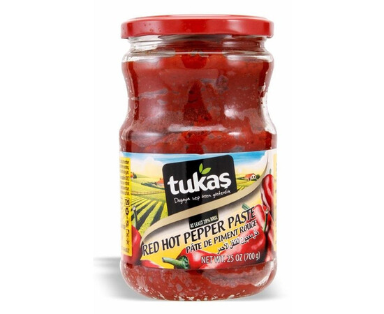 Tukas Pepper Paste (Hot) 700g Glass