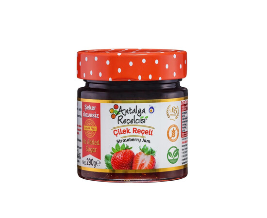 Antalya Reçelcisi Strawberry Jam 290Gr Glass Antalya Reçelcisi Strawberry Jam 290Gr Glass