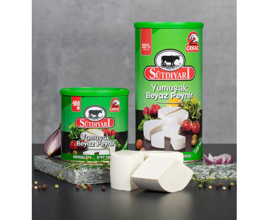 Sutdiyari Soft (Yumusak) Cheese Tin 800Gr Sutdiyari Soft (Yumusak) Cheese Tin 800Gr