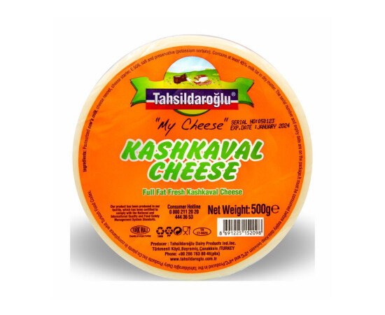 Tahsildaroglu Fresh (Taze) Kashkaval 500g Tahsildaroglu Fresh (Taze) Kashkaval 500g
