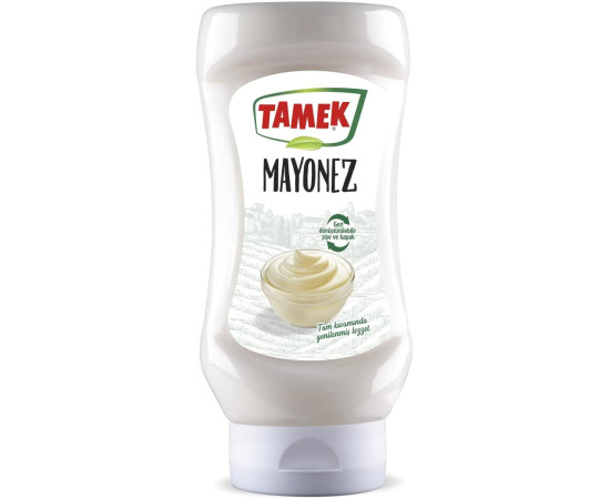 Tamek Mayonnaise 320 Gr Plastic