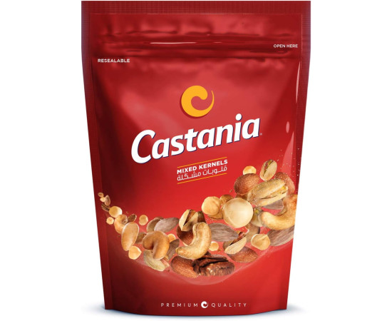 Castania Mixed Kernels & Coated Peanuts 300Gr