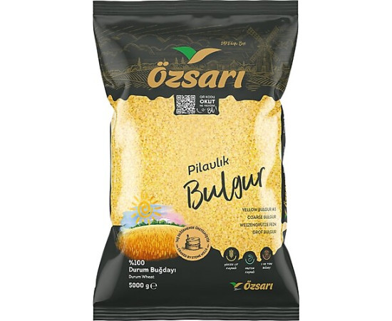 Ozsari Pilavlik Bulgur 5Kg Ozsari Pilavlik Bulgur 5Kg