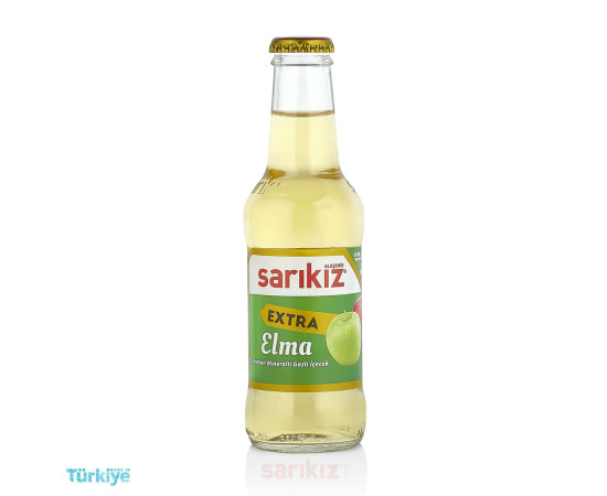 Sarikiz Mineral Water W Apple (Elma) 200Ml Glass Sarikiz Mineral Water W Apple (Elma) 200Ml Glass