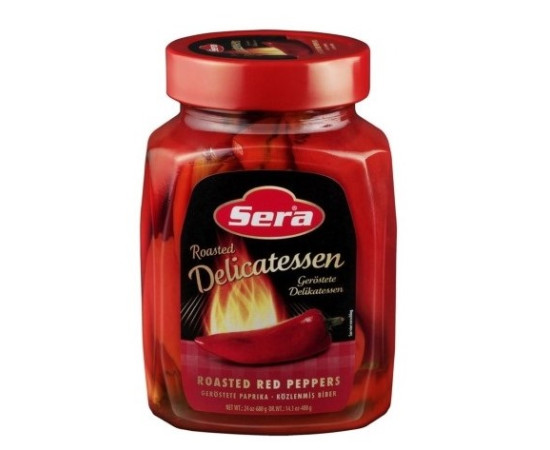 Sera Roasted Red Peppers 680g Glass