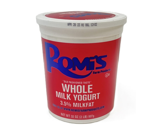 Romis Whole Milk Yogurt Old Fashioned Taste 2Lb Romis Whole Milk Yogurt Old Fashioned Taste 2Lb