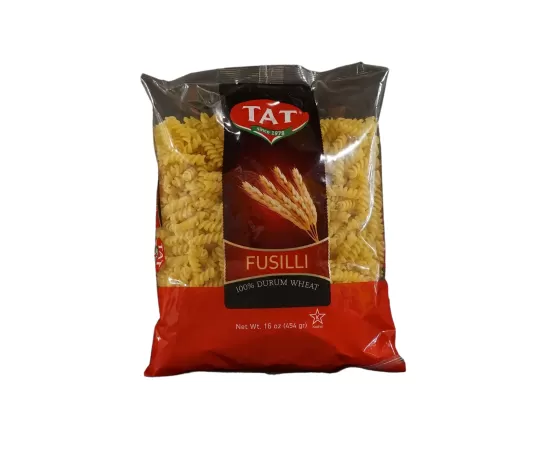 Tat Fusilli (Burgu) Pasta 454Gr Tat Fusilli (Burgu) Pasta 454Gr