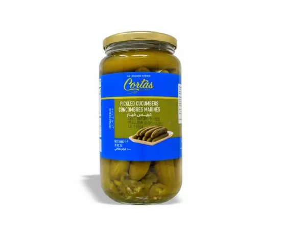 Cortas Pickled Cucumbers 1000g Glass