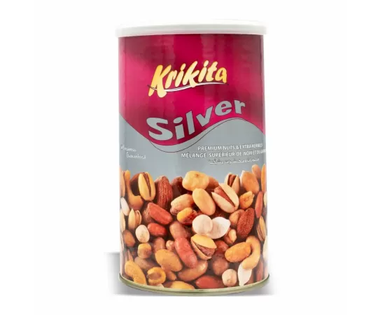 Krikita Silver Premium Nuts & Extra Kernels 454GR Tin