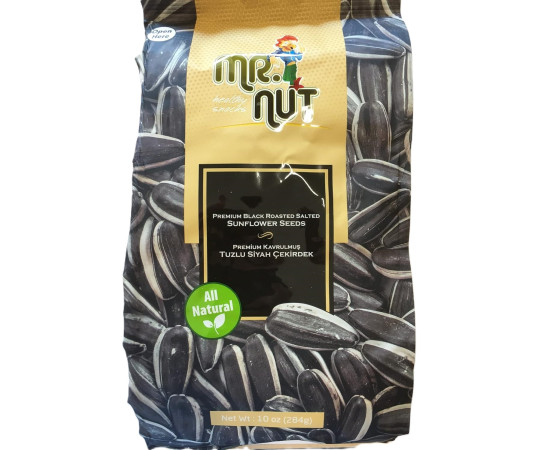 Mr. Nut Roasted Salted Sunflower Seeds 10 Oz (284Gr)